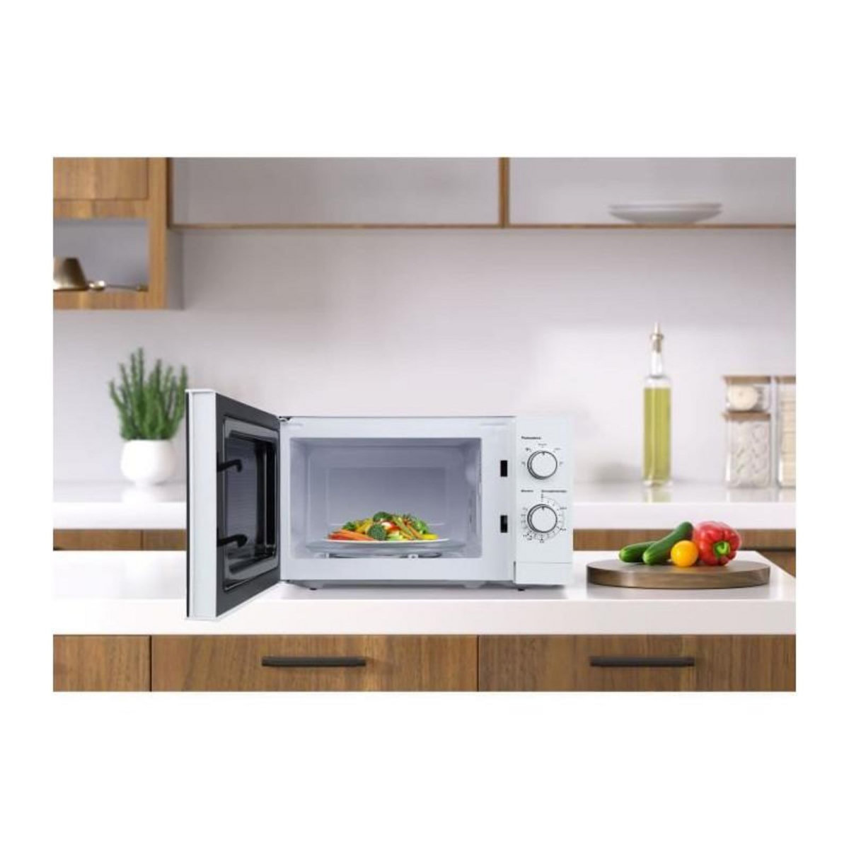 OCEANIC Micro-ondes - OCEANIC - OCEAMO20W12 - 20L - blanc - Monofonction