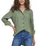 JACQUELINE DE YONG Chemise  Femme JDY Laurel. Coloris disponibles : Vert