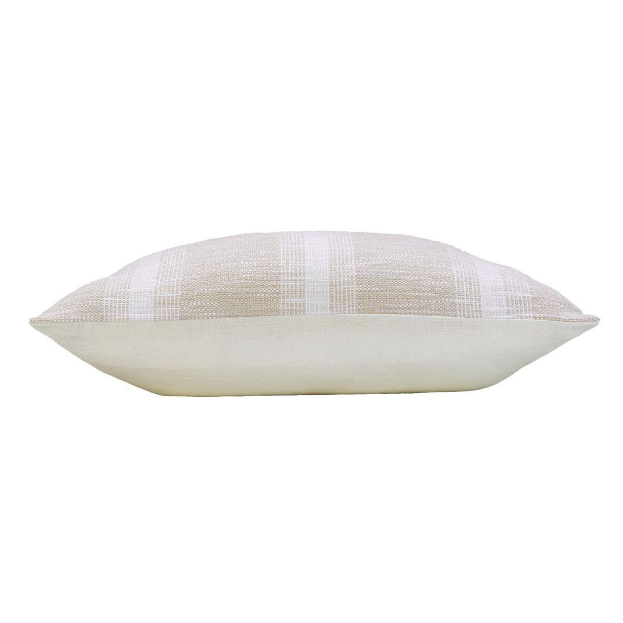 Voir la diapositive 2 : Douceur d'Intérieur Coussin déco tissé  island  60x60cm beige