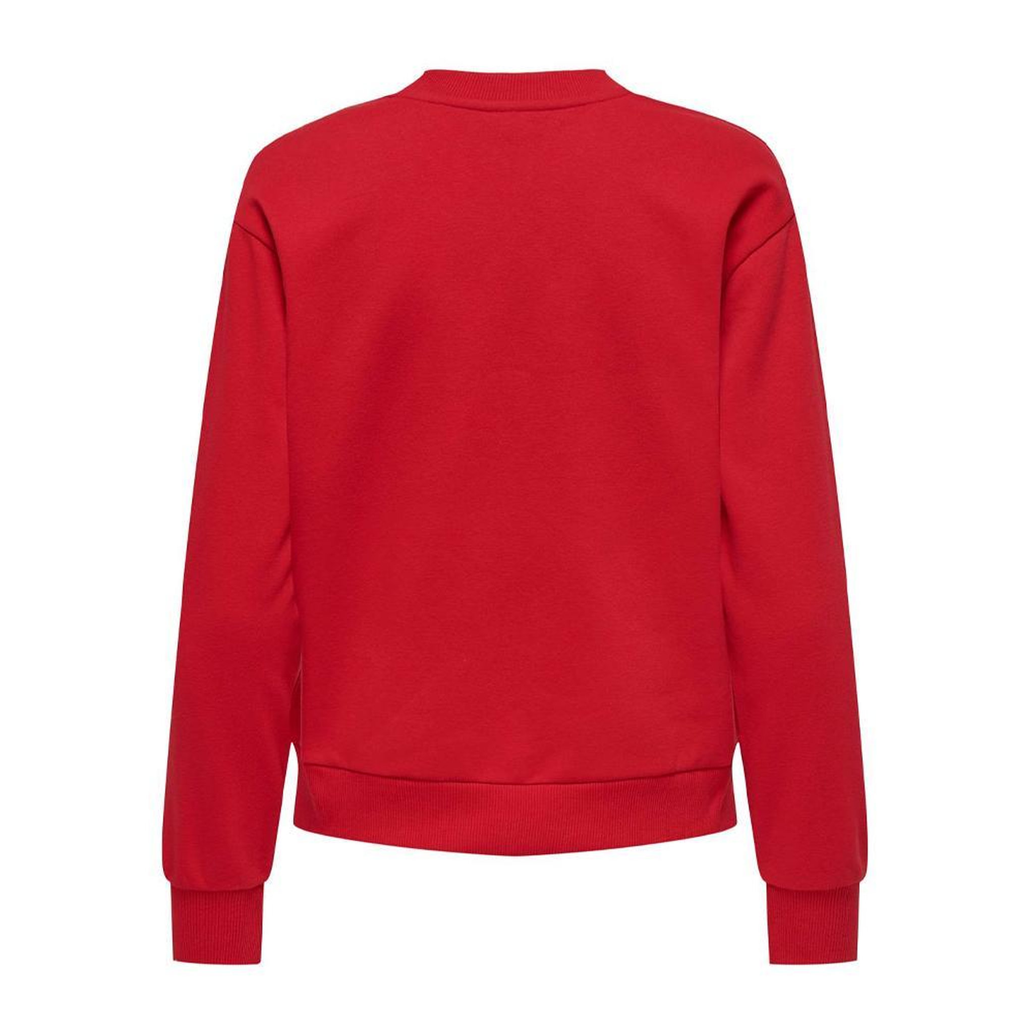 Voir la diapositive 2 : JACQUELINE DE YONG Pull de Noël Rouge Femme JDY Paris