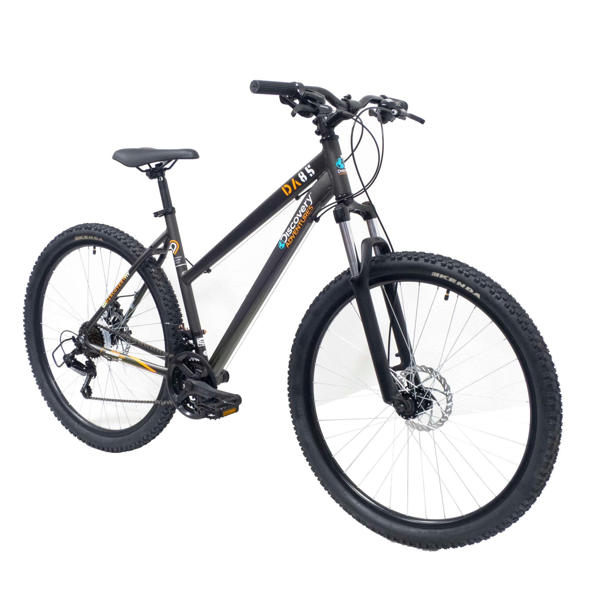DISCOVERY ADVENTURES Vélo VTT 27,5'' Rigide Femme  Discovery Adventures  - Cadre Alu -  Double Freins à Disque - Dérailleur Shimano - Sélecteurs à gâchettes -  Fourche télescopique - Potence headset