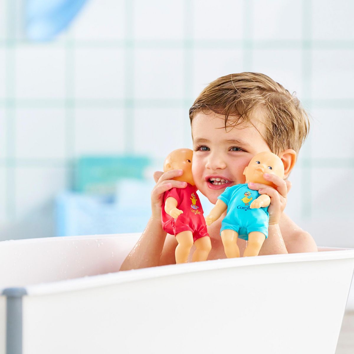 Corolle Poupon Mini Bain Bleu