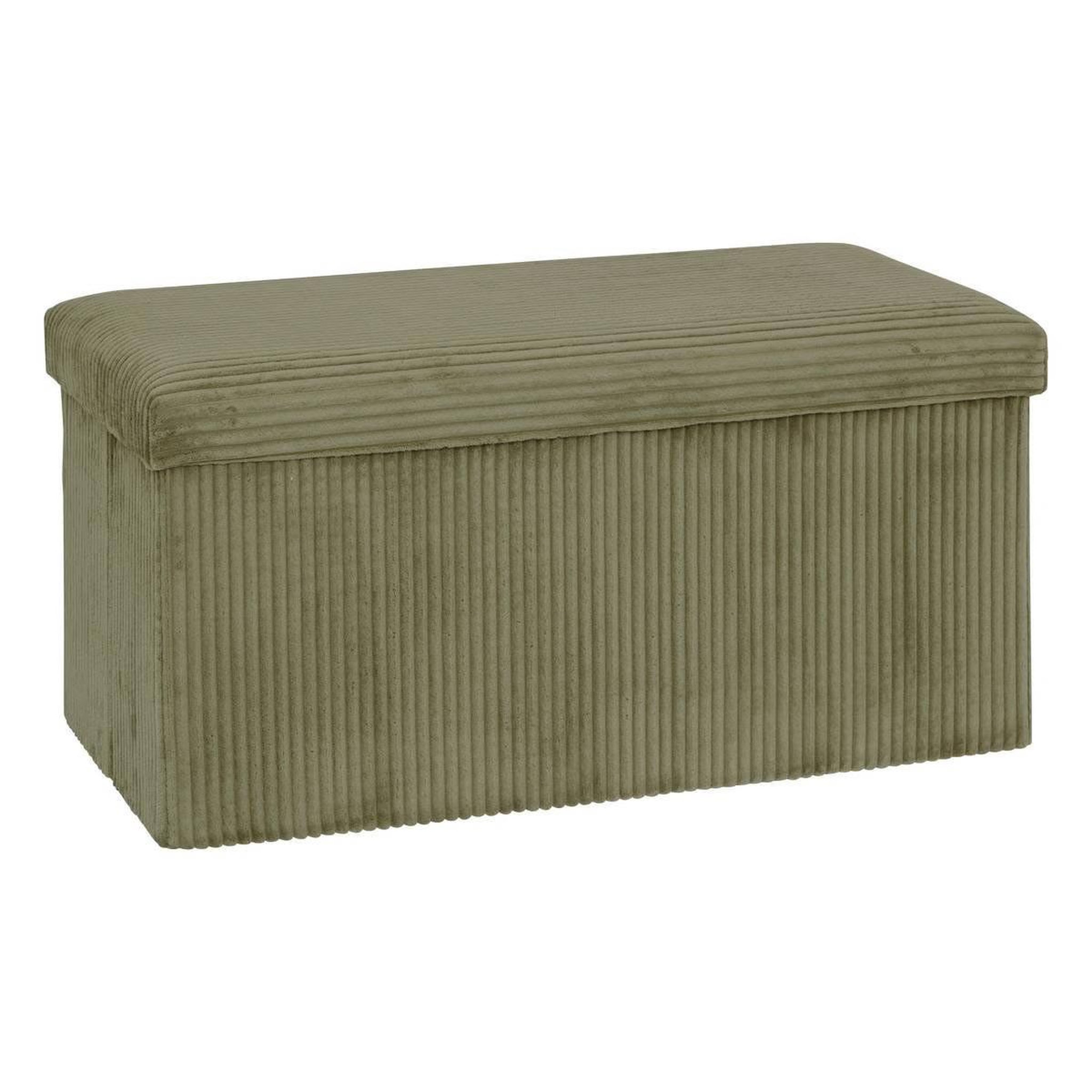 ATMOSPHERA Banquette coffre pliable  arum  76cm kaki