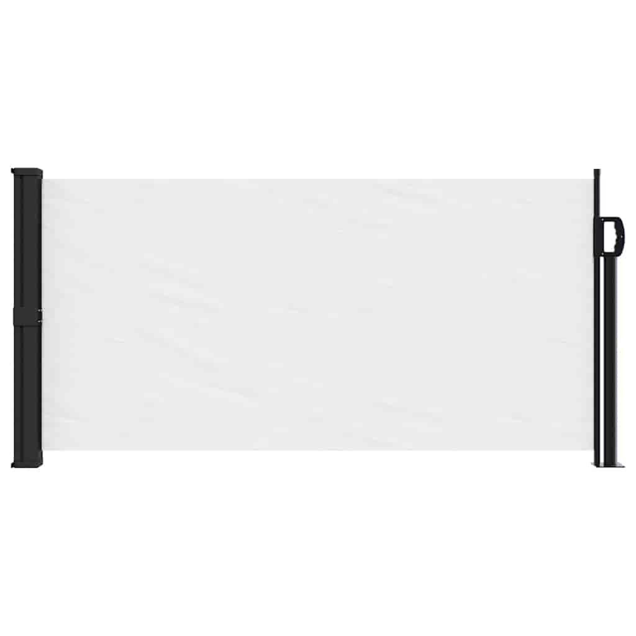 Voir la diapositive 3 : VIDAXL Auvent lateral retractable blanc 100x300 cm