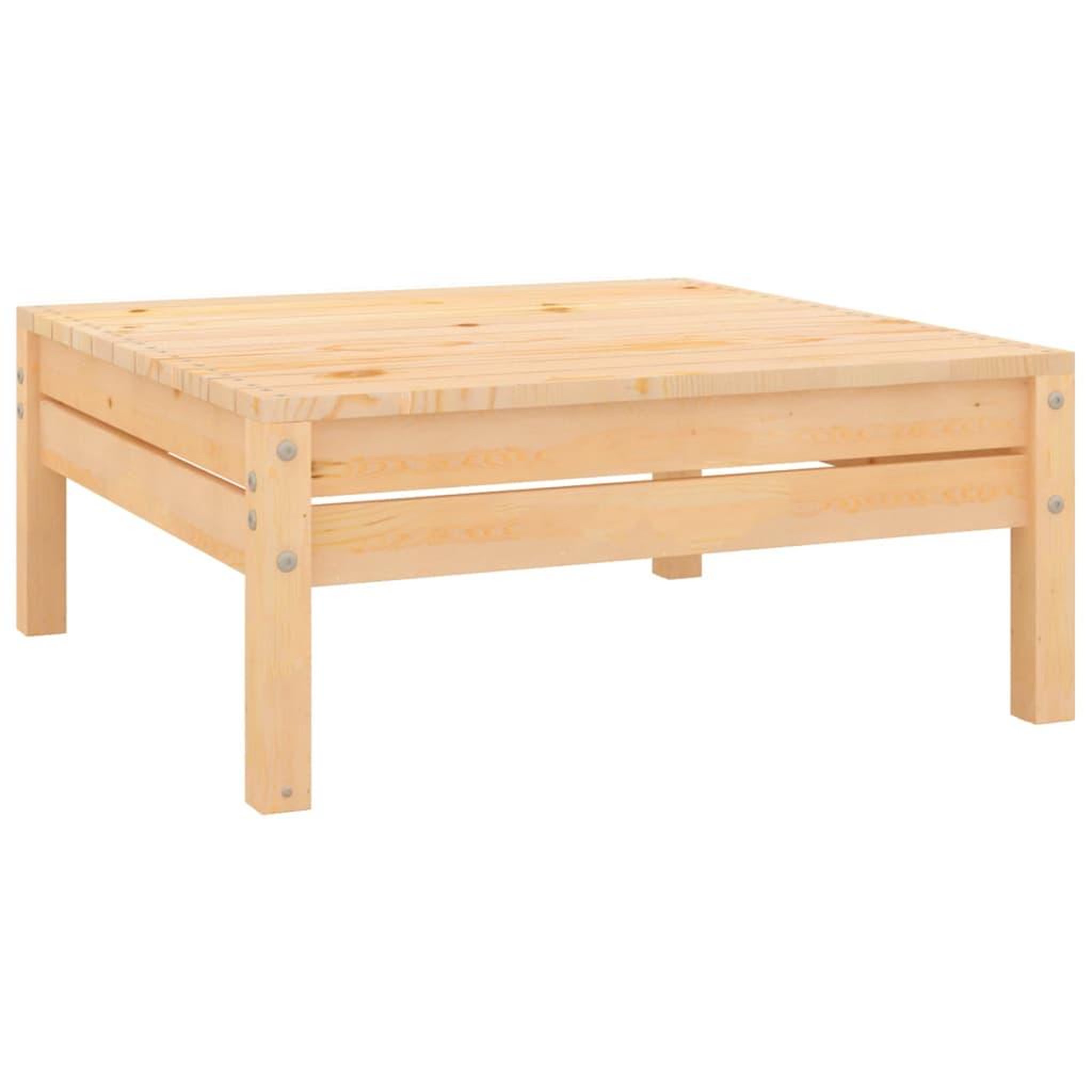 Voir la diapositive 5 : VIDAXL Salon de jardin 7 pcs Bois de pin massif