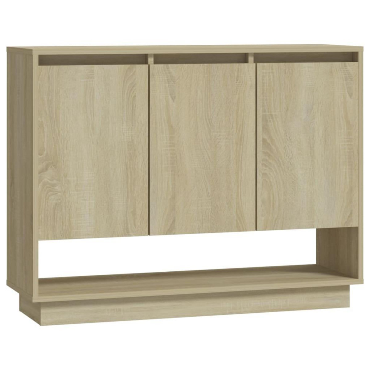 VIDAXL Buffet Chene sonoma 97x31x75 cm Bois d'ingenierie