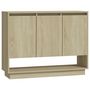 Voir la diapositive 2 : VIDAXL Buffet Chene sonoma 97x31x75 cm Bois d'ingenierie