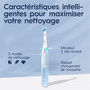 Voir la diapositive 4 : ORAL B Brosse à dents électrique iO 3 Bleue Edition cadeau