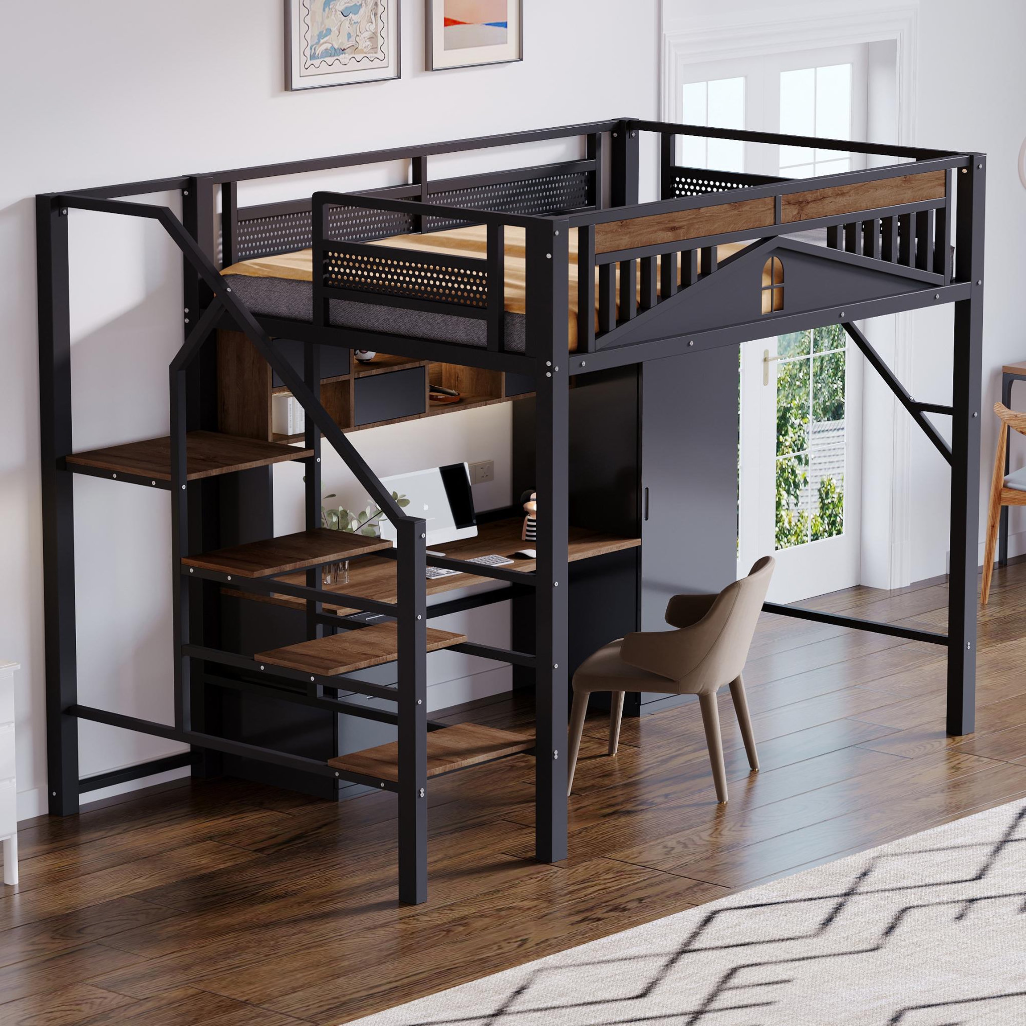 Voir la diapositive 2 : MERAX Lit mezzanine