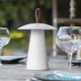 Voir la diapositive 5 : Lumisky Lampe de table sans fil LED FUNGY Blanc Aluminium H29CM