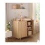 Voir la diapositive 4 : SAUTHON Chambre complete trio bébé - SAUTHON - Sam Chene doré - Lit bébé 120 x 60 cm, commode a langer et armoire