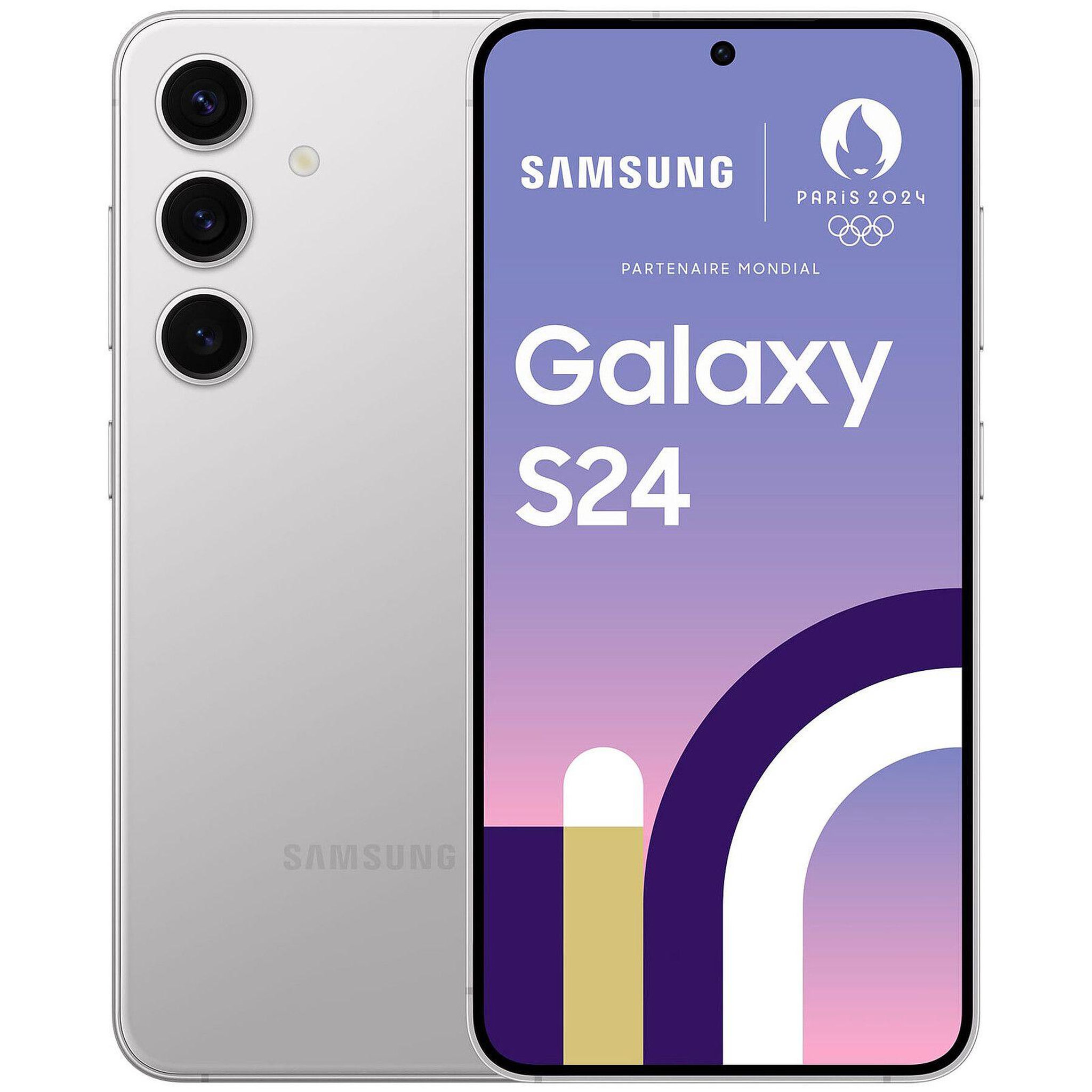 Samsung Samsung S921 Galaxy S24 5G Dual Reconditionné 128 Go - Grade A+ - Gris