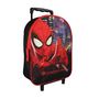 Voir la diapositive 2 : Bagtrotter Bagtrotter - Spiderman - Sac à Dos Scolaire à Roulettes  - Noir - 1 Compartiment Zippé - Bretelles Matelassées - 25x12x32cm - Matière Polyester - Sac à Dos Scolaire Maternelle