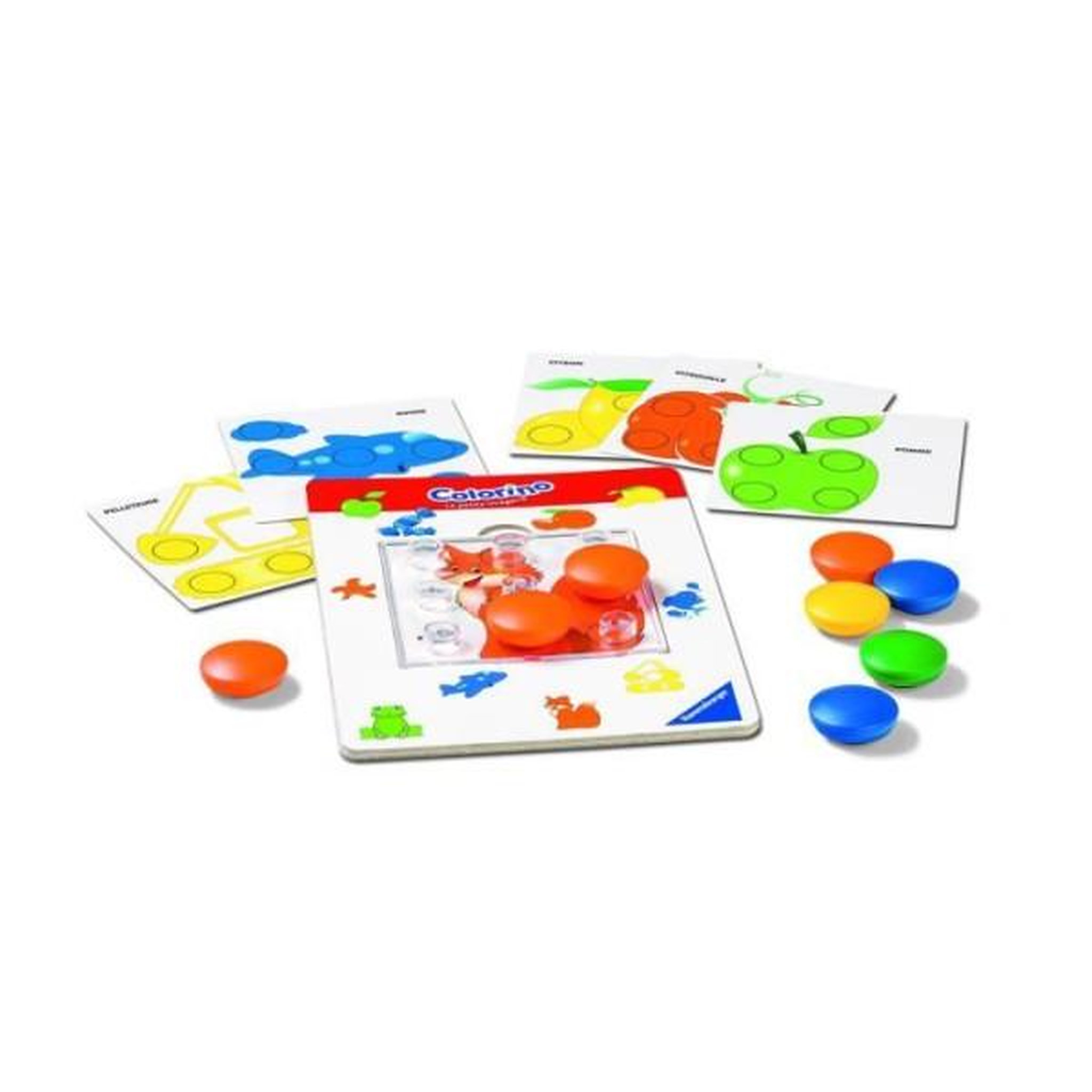 Voir la diapositive 3 : RAVENSBURGER Colorino la petite imagerie - jeu éducatif - apprentissage des couleurs - activités créatives enfant - ravensburger - des 2 a