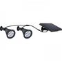 Voir la diapositive 2 : LUMI JARDIN Spot solaire LED - LUMI JARDIN - Family Spiky - 3 W - Blanc froid - PVC - Noir