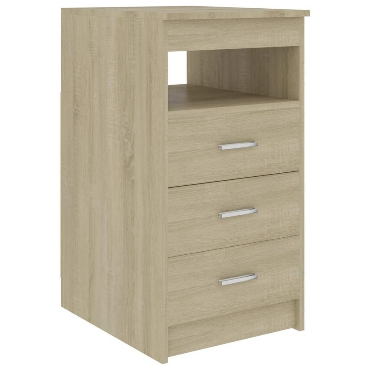 VIDAXL Armoire a tiroirs Chene sonoma 40x50x76 cm Bois d'ingenierie