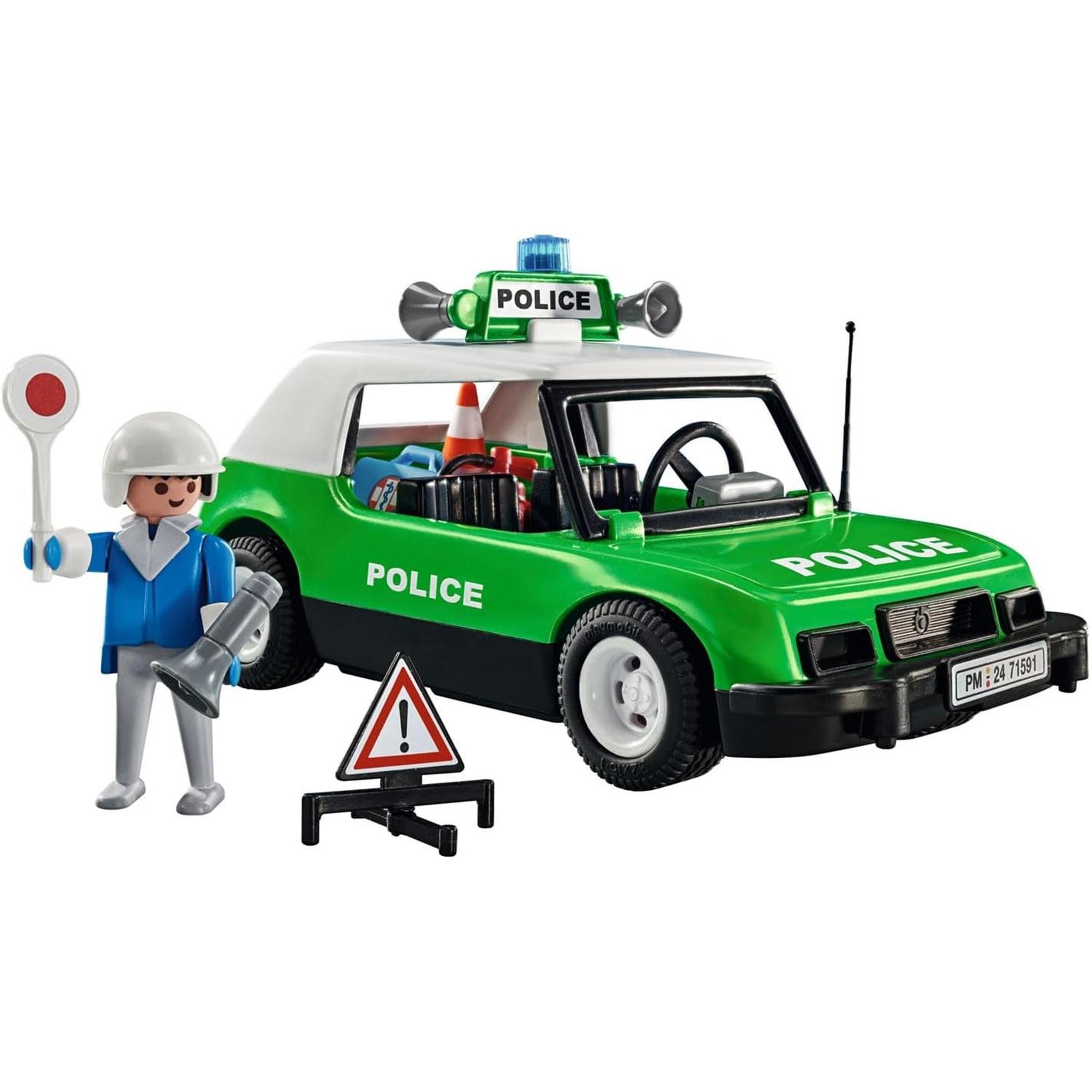 Voir la diapositive 6 : PLAYMOBIL Voiture de police collector