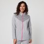 Voir la diapositive 1 : IN EXTENSO Sweat de sport zippé gris chiné femme