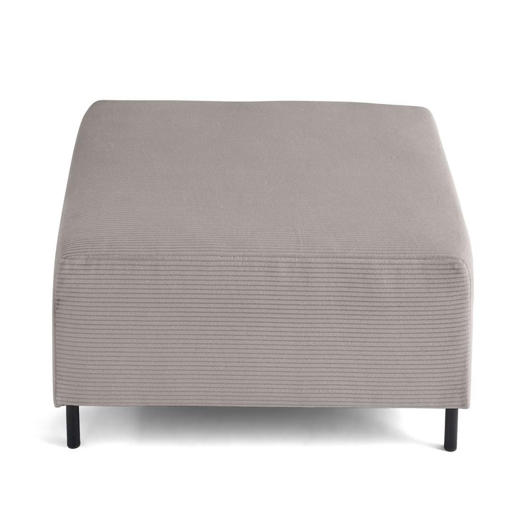 Voir la diapositive 3 : LISA DESIGN Edinburg - pouf modulable - en velours côtelé
