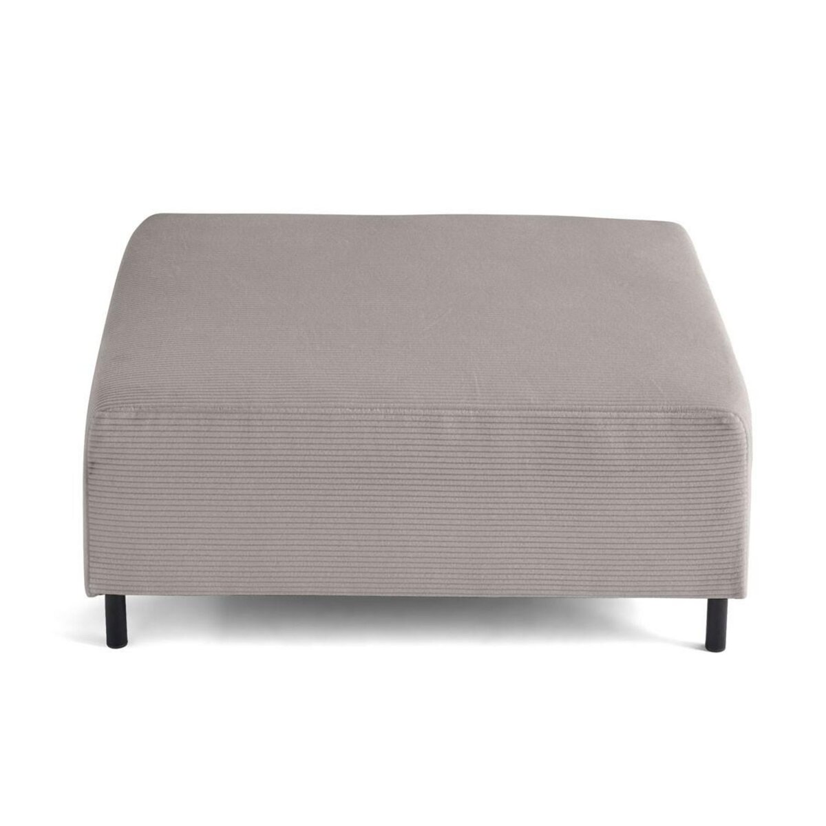 LISA DESIGN Edinburg - pouf modulable - en velours côtelé