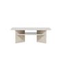 Voir la diapositive 4 : Paris Prix Table Basse Effet Marbre  Alesund  120cm Beige