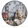 VIDAXL Horloge murale vintage Marilyn Monroe 60 cm