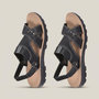 Voir la diapositive 3 : OZABI OZABI Sandales Homme Confort Semelle Souple Antiderapante Scratch 39-45