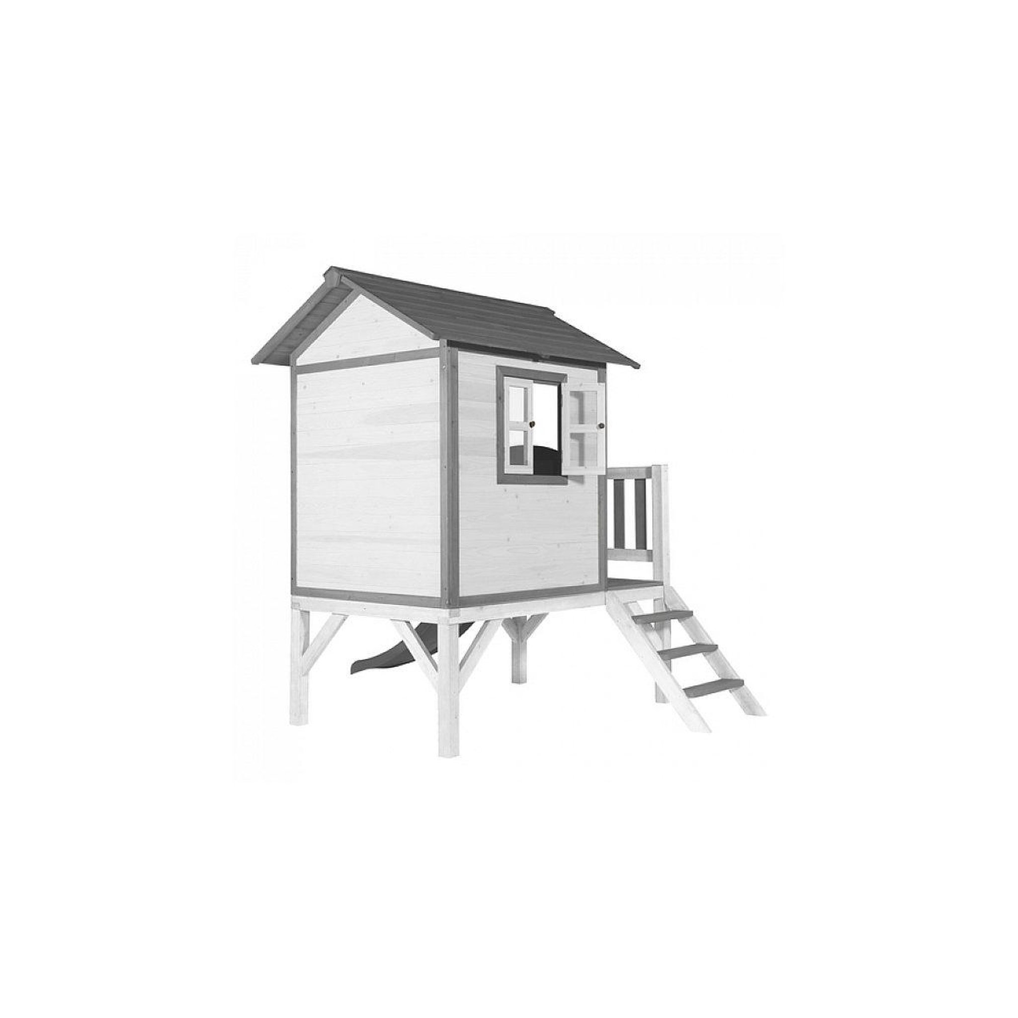 Voir la diapositive 4 : Axi House Axi beach lodge xl maisonnette classic toboggan gris