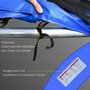 Voir la diapositive 6 : HOMCOM Couvre-ressort trampoline Ø 244 cm - coussin de protection des ressorts - rembourrage 1,5 cm - PVC bleu
