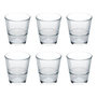 Voir la diapositive 1 : SECRET DE GOURMET Lot de 6 Gobelets Bas en Verre  Lineau  29cl Transparent