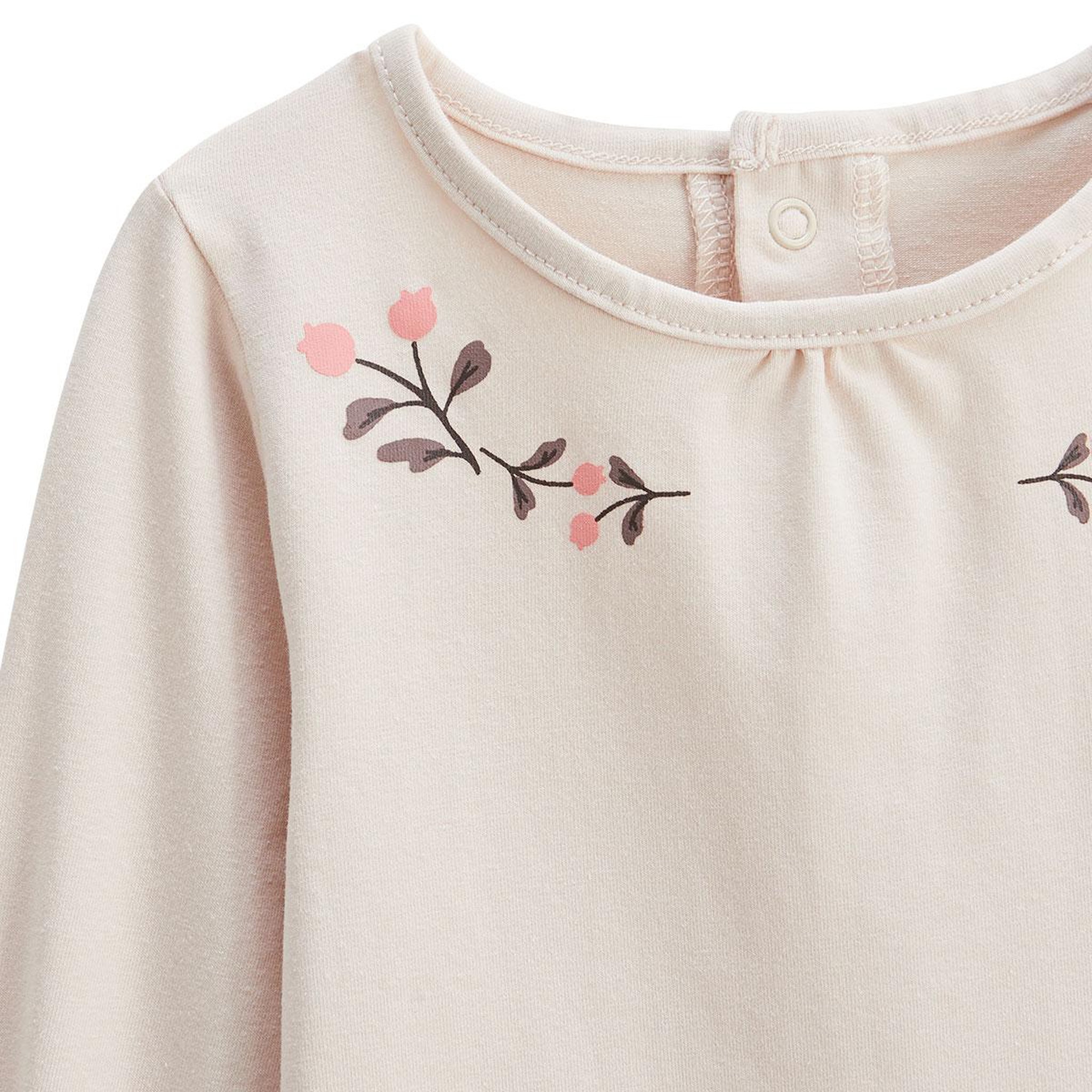 Voir la diapositive 3 : Petit Béguin Lot de 2 t-shirts enfant manches longues Sora