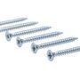 Voir la diapositive 3 :  Vis à bois tête fraisée PZ zinguée Vissal filet total 3x25 mm  x100 vis