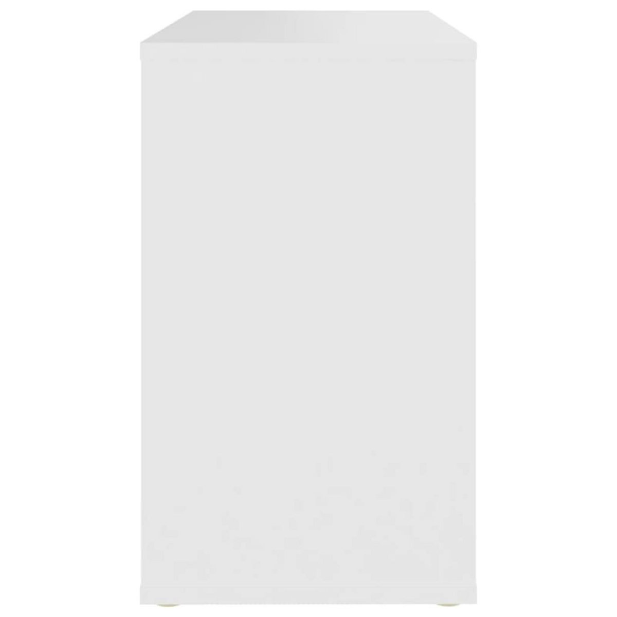 VIDAXL Armoire laterale Blanc 60x30x50 cm Agglomere