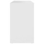 Voir la diapositive 5 : VIDAXL Armoire laterale Blanc 60x30x50 cm Agglomere