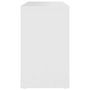 Voir la diapositive 5 : VIDAXL Armoire laterale Blanc 60x30x50 cm Agglomere