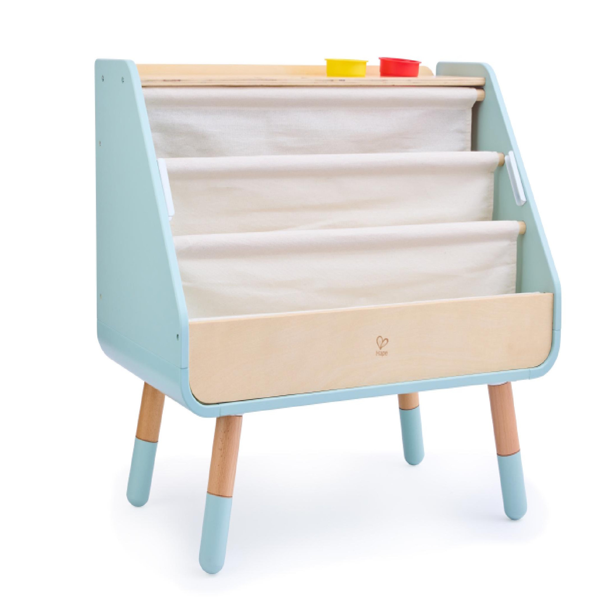 Hape Bibliothèque/tableau à dessin 2 en 1 en bois play furniture