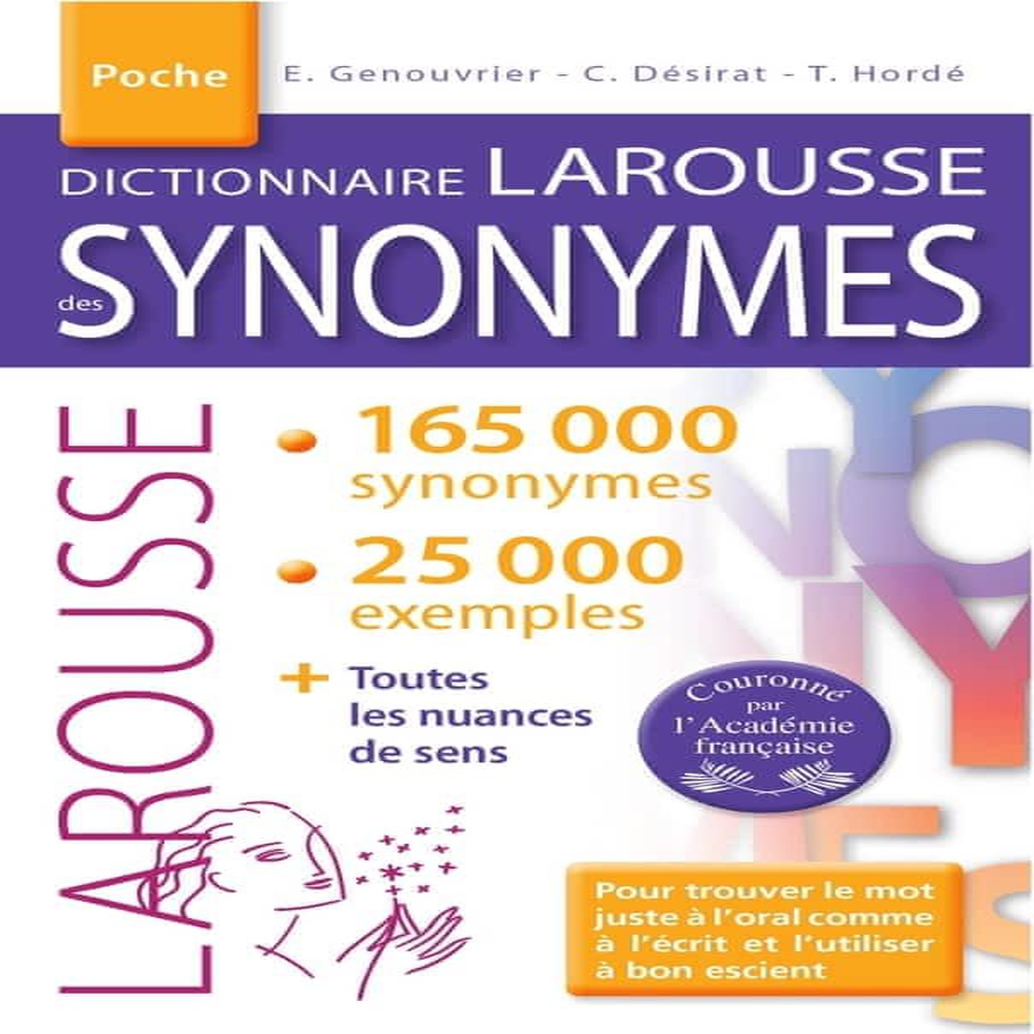DICTIONNAIRE DES SYNONYMES, Genouvrier Emile