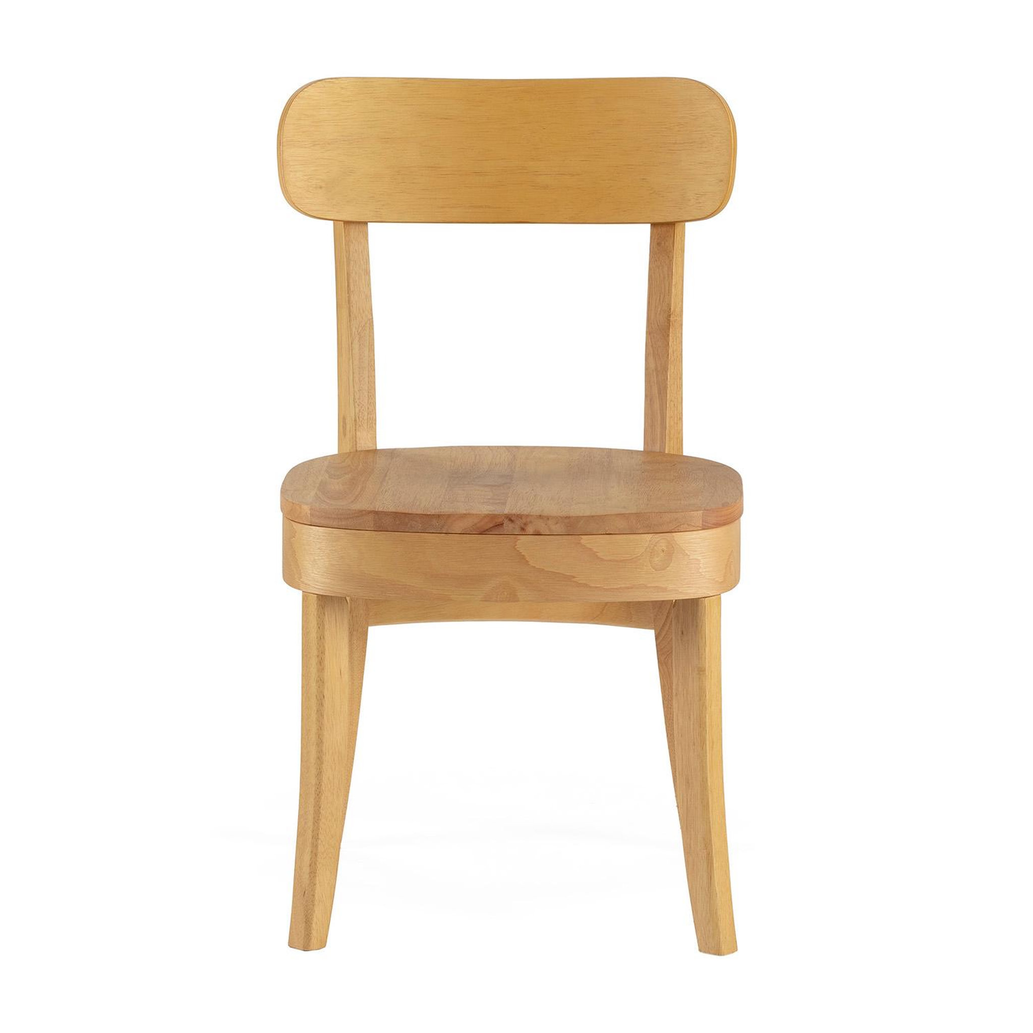 Voir la diapositive 3 : VS VENTA-STOCK Pack de 2 chaises Nala couleur Chêne, bois massif
