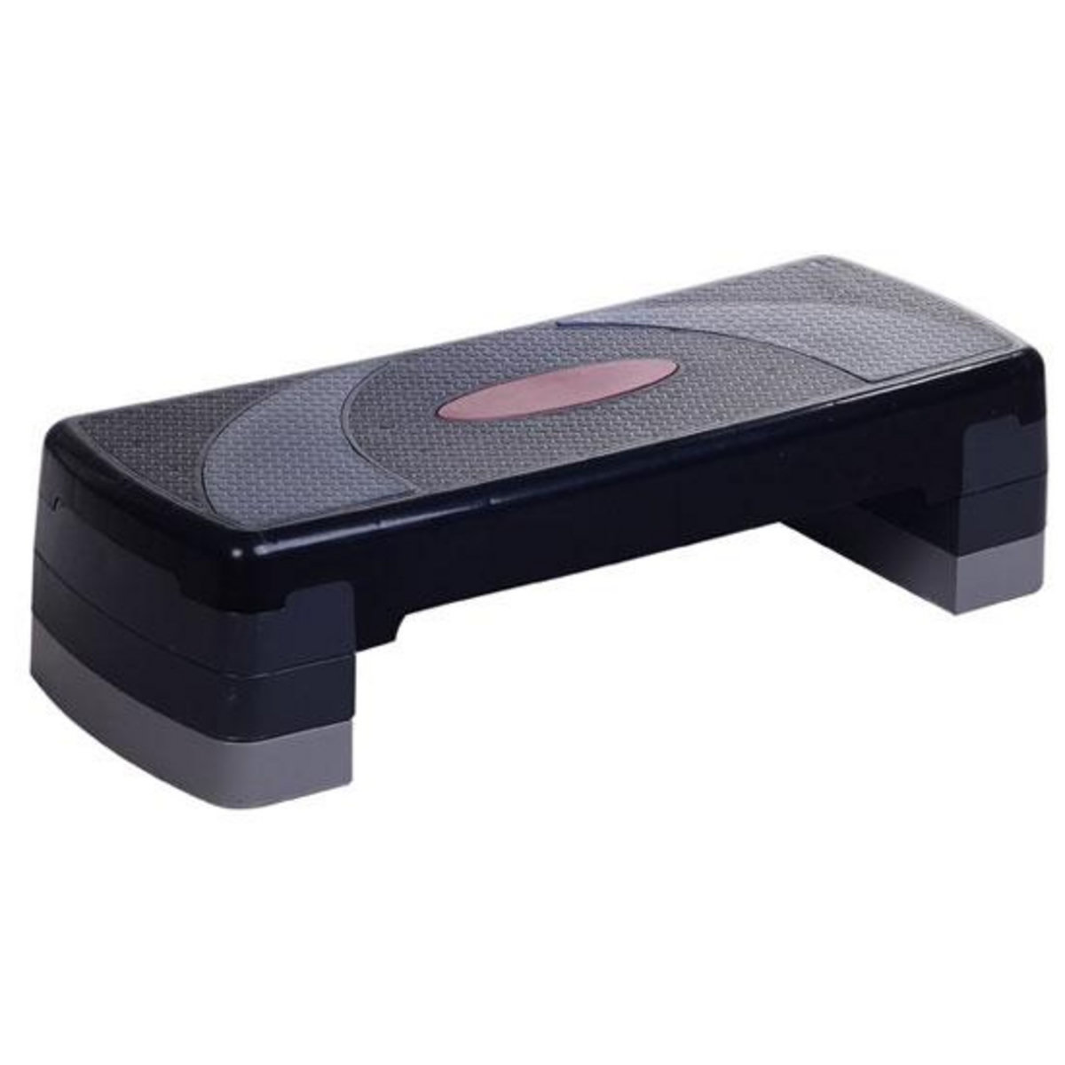 HOMCOM Step fitness aerobic stepper hauteur reglable surface antiderapante 78x29x20 cm
