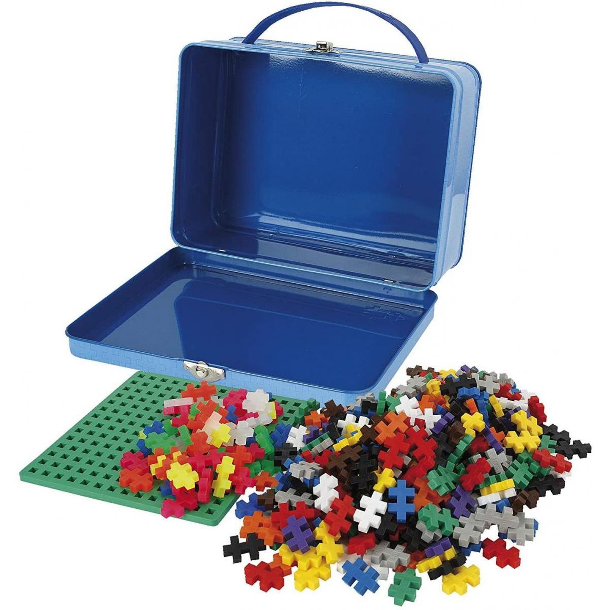 Voir la diapositive 2 : PlusPlus Valisette metal basic neon / 600 pieces