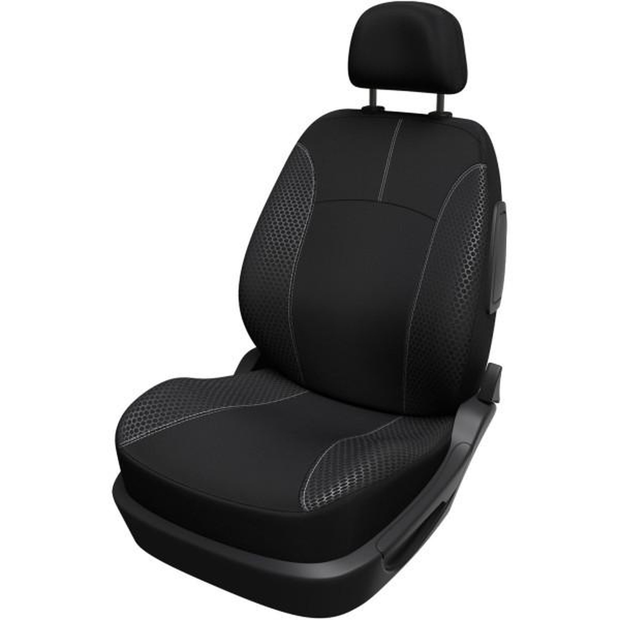 N/A Housse de siege auto - XLCOVER - Compatible Airbags - Noir - Universelle - 3 pieces