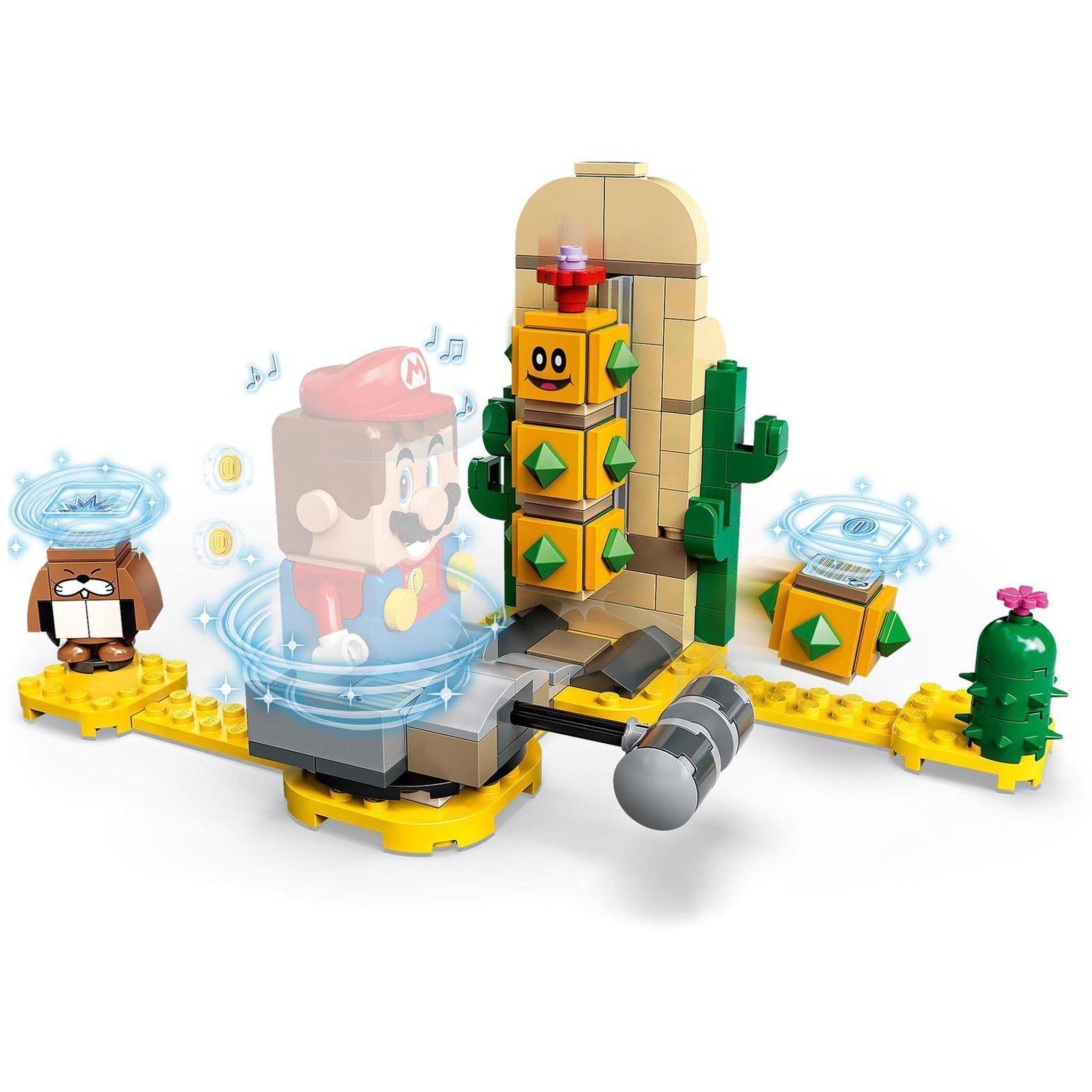 Voir la diapositive 3 : LEGO Super Mario 71363 - Ensemble d'extension Désert de Pokey
