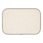 SECRET DE GOURMET Set de Table en Tissu  Sandrine  30x45cm Gris