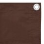 Voir la diapositive 3 : VIDAXL Ecran de balcon Marron 90x300 cm Tissu Oxford