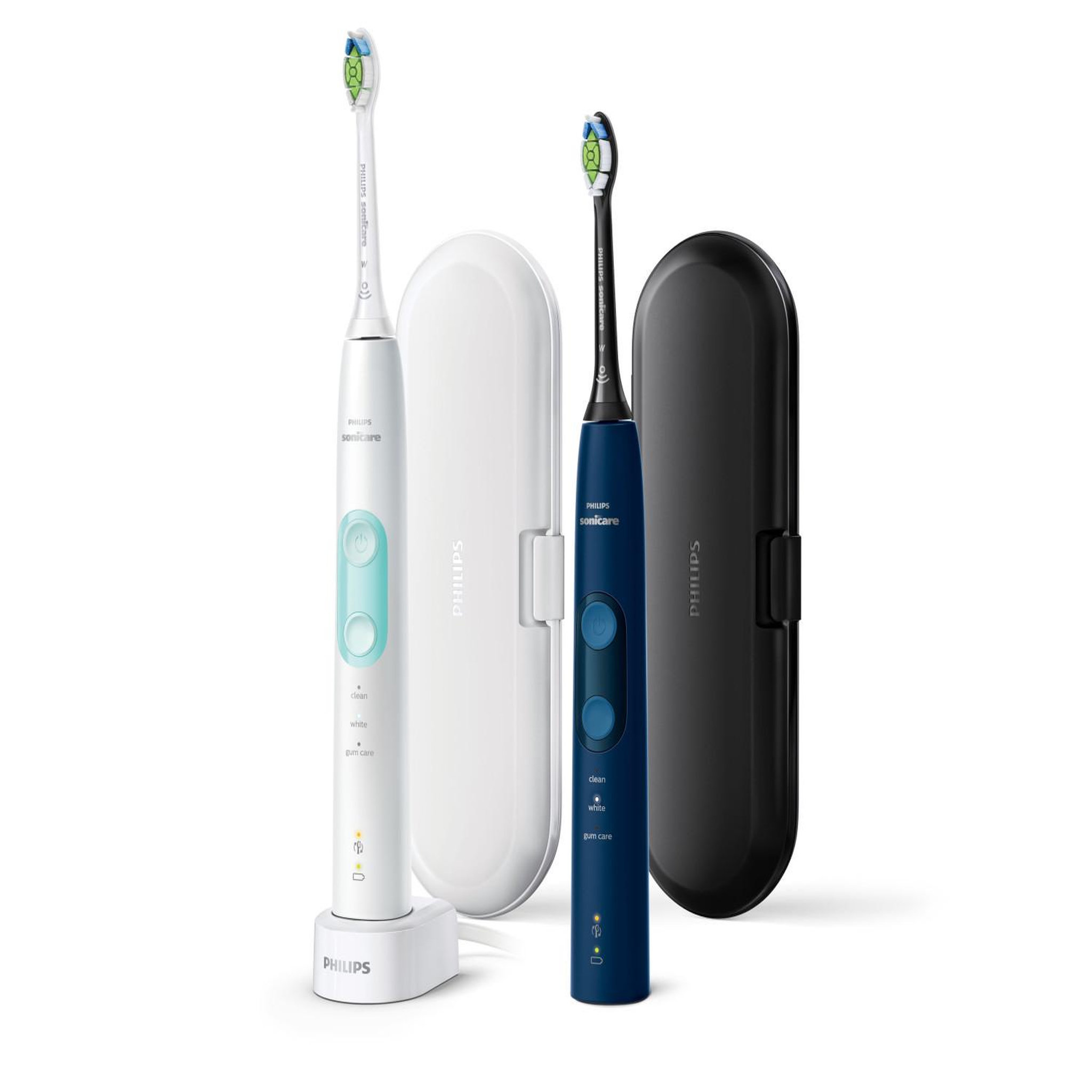 Voir la diapositive 3 : Philips Philips Sonicare ProtectiveClean 4500 HX6851/34 Jeu de brosses a dent sans fil