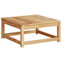 Voir la diapositive 2 : VIDAXL Table de jardin 63x63x30 cm bois d'acacia solide