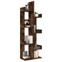 Voir la diapositive 5 : VIDAXL Bibliotheque 48x25,5x140 cm Chene fume Bois d'ingenierie