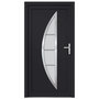 Voir la diapositive 3 : VIDAXL Porte d'entree anthracite 108x208 cm PVC