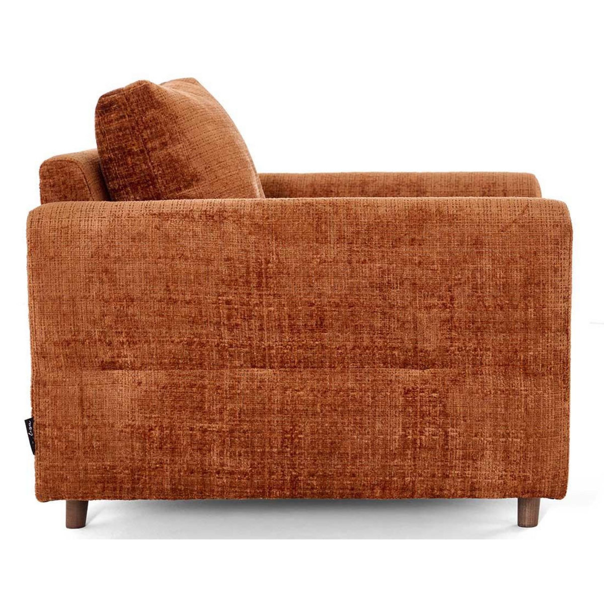 LISA DESIGN Rune - fauteuil en velours texturé