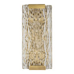 Paris Prix Applique Murale Design en Verre  Oblin  36cm Or